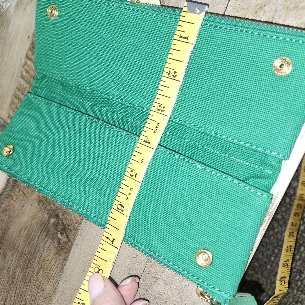 NWT Anthropologie Mint Green Women's Envelope wallet